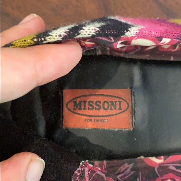 Missoni for Target Pink Green Chevron Flats - Picture 3 of 4